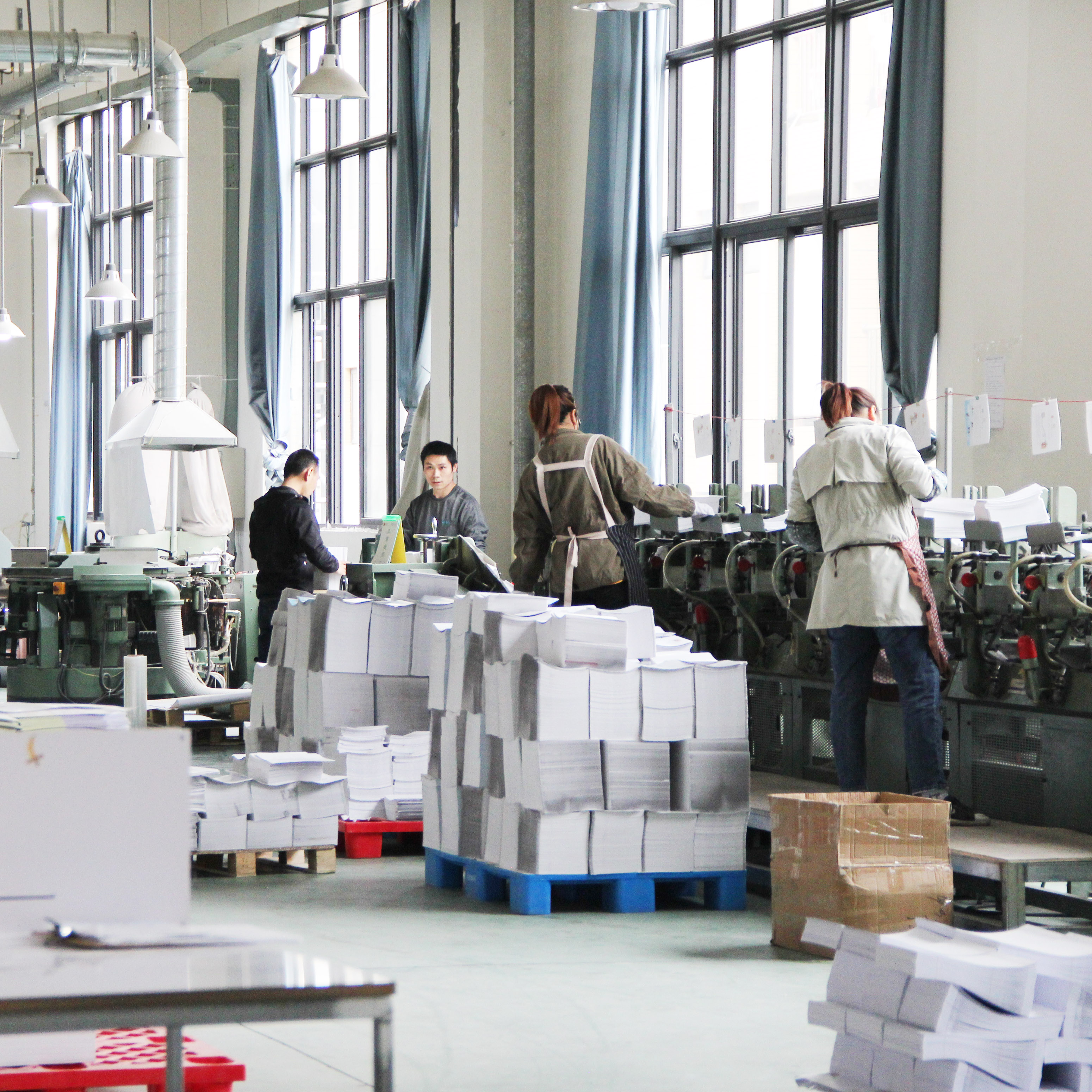 Binding workshop at the 2nd Floor